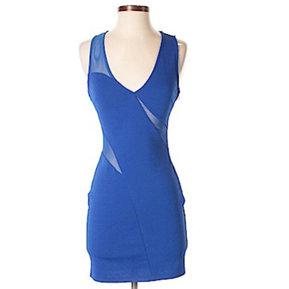 Anthropologie ASTR Small Dark Blue Cocktail Dress